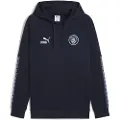 Puma Manchester City KING Hoodie Men, Sport, Deep Navy/Light Blue, L
