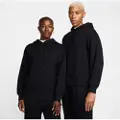 Nike Wool Classic-hættetrøje - sort