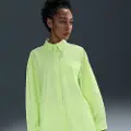 Nike Oversized Nike 24.7 PerfectStretch Dri-FIT-trøje med lange ærmer til kvinder - gul