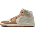 Jordan Air Jordan 1 Mid-sko til kvinder - brun
