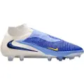 Nike Phantom 6 High Elite-fodboldstøvler til græs - blå