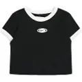 Nike Sportswear Cropped-T-shirt til større børn (piger) - sort