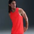 Nike Miler Dri-FIT-løbetanktop til mænd - rød