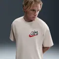 Nike Solo Swoosh-T-shirt til mænd - brun