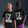 Nike Faith-løbe-T-shirt - sort