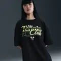 Nike Oversized Nike Sportswear-T-shirt med grafik til kvinder - sort