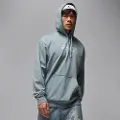 Jordan Sport Crossover Dri-FIT-hættetrøje med grafik til mænd - grå