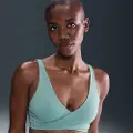 Nike One-sports-bh med indlæg og let støtte til kvinder - grøn