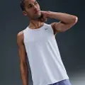 Nike Miler Dri-FIT-løbetanktop til mænd - grå