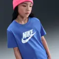 Nike Sportswear-T-shirt til større børn - blå