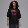 Jordan Brooklyn-trøje i mesh til kvinder - sort