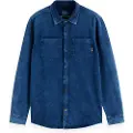 Scotch & Soda Chic Indigo Skjorte Med Lange ærmer