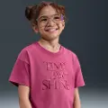 Nike Sportswear-T-shirt til større børn (piger) - lilla