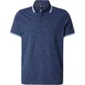 Michael Kors Michael Korstil mænd. CS550V85KS Greenwich blå poloshirt (M), Casual, Bomuld, Korte ærmer