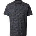 Michael Kors Michael Korstil mænd. CS5529A5KS T-shirt med logo, sort (XXL), Casual, Bomuld, Korte ærmer