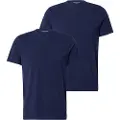 Emporio Armani Essential Logolabel T-shirt Med Korte ærmer 2 Enheder