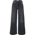 Levi's Levi'stil kvinder. 0039B-0000 Jeans 728 Wide Leg sort (26/30), Casual, Bomuld, Denim