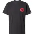 Replay Replaytil mænd. M3201.000.2660 Basic T-shirt 30/1 sort (L), Casual, Bomuld, Korte ærmer