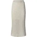 Pepe Jeans Pepe Jeanstil kvinder. PL901229 Claire beige nederdel (M), Casual, Polyester