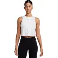 Nike Kort Nike One Classic Dri-FIT-tanktop til kvinder - hvid