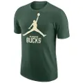 Jordan Milwaukee Bucks T-shirt Med Korte ærmer