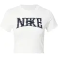 Nike Kort, slank Nike Sportswear-T-shirt til kvinder - hvid