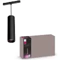 Signify Hue Perifo Loft Pendel Cylinder Lampe - Sort