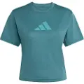 Adidas Train Essentials Big Logo Performance Training T-shirt Med Korte ærmer