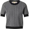 Michael Kors Bluser MICHAEL Michael Kors MK JACQUARD SS CREW dame EU L