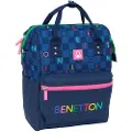 Safta 612550838 13 Benetton Damero 10l 22x39x10 Cm Rygsæk
