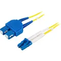 Deltaco Optisk Fiberkabel 5m. Sc Lc Os2