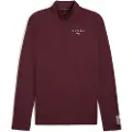 Puma x HYROX Quarter-Zip Top Men, Clothing, Ruby Shimmer, XXL