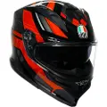 AGV K7 Taurax Integralhjelm sort M