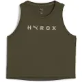 Puma x HYROX CLOUDSPUN ThermoAdapt Crop Tank Women, Clothing, Dark Olive, S