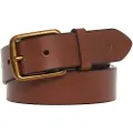 Ralph Lauren Polo Ralph Laurentil mænd. 405913732002 Sadelskindsbælte brun (40), Casual, Klassisk, Læder