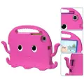Mtp Products Samsung Galaxy Tab A7 Lite Børnevenligt Stødsikkert Cover - Blæksprutte - Hot Pink