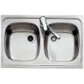 Teka E/800.440 2c Rectangular Dobbelt Håndvask