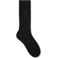 Hugo Boss BOSStil mænd. 50538201 Sokker i almindelig længde, sort (43-46), Afslappet, Viscose