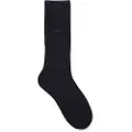 Hugo Boss BOSStil mænd. 50538201 Marineblå sokker i almindelig længde (43-46), Afslappet, Viscose