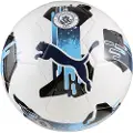 Puma Manchester City Orbita 6 Training Ball, Accessories, White/Navy, 5
