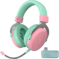Cooler Master CH351-MC gaming-hovedtelefoner (grøn-pink)