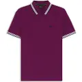 Hugo Boss BOSStil mænd. 50469055 Polo Paddy lilla (S), Casual, Bomuld, Korte ærmer