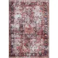 KMCarpets - Chenille-tæppe Shiraz - Rød - Bomulds- & kludetæpper - - Homeroom