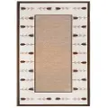 KMCarpets - Gummieret tæppe Tulpan - Natur - Fladvævede tæpper - - Homeroom