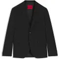 Hugo Boss HUGOtil mænd. 50540157 Sort blazer Arti sort (94), Casual, Party, Syntetisk, Klassisk