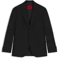 Hugo Boss HUGOtil mænd. 50540159 Blazer Karl sort (106), Casual, Party, Klassisk, Polyester