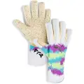 Puma FUTURE Ultimate Goalkeeper Gloves, Accessories, White/Pure Magenta/Fizzy Apple, 10