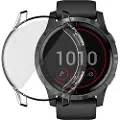 Mtp Products Hat Prince Garmin Venu 2 TPU Cover med Skærmbeskytter - 45mm - Klar
