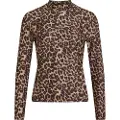 Vila High Neck Top Med Lange Ærmer