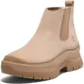 Timberland Timberlandtil kvinder. TB0A28XMEN71 Roxie Lane beige chelsea ankelstøvler i læder (41.5), Fast, Ingen, Casual, Bæredygtig